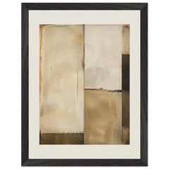 Earth and Charcoal Diptych, Panel II of II