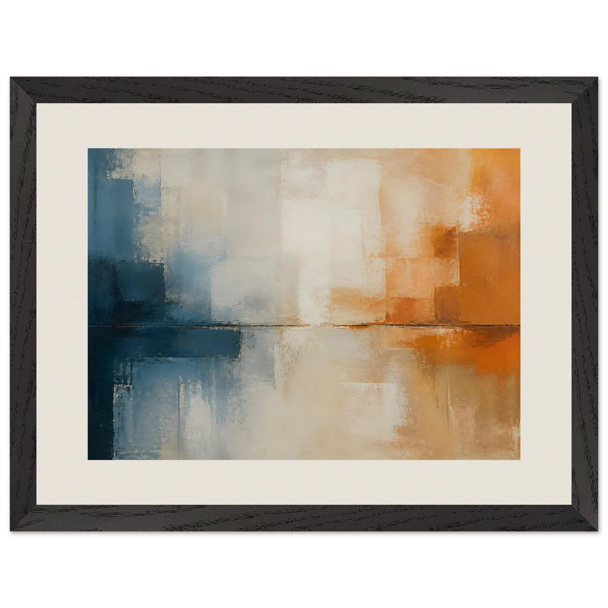 Architectural Rust: abstract, mineral texture and oxidized tones. Framed fine art print by The Light Stays.