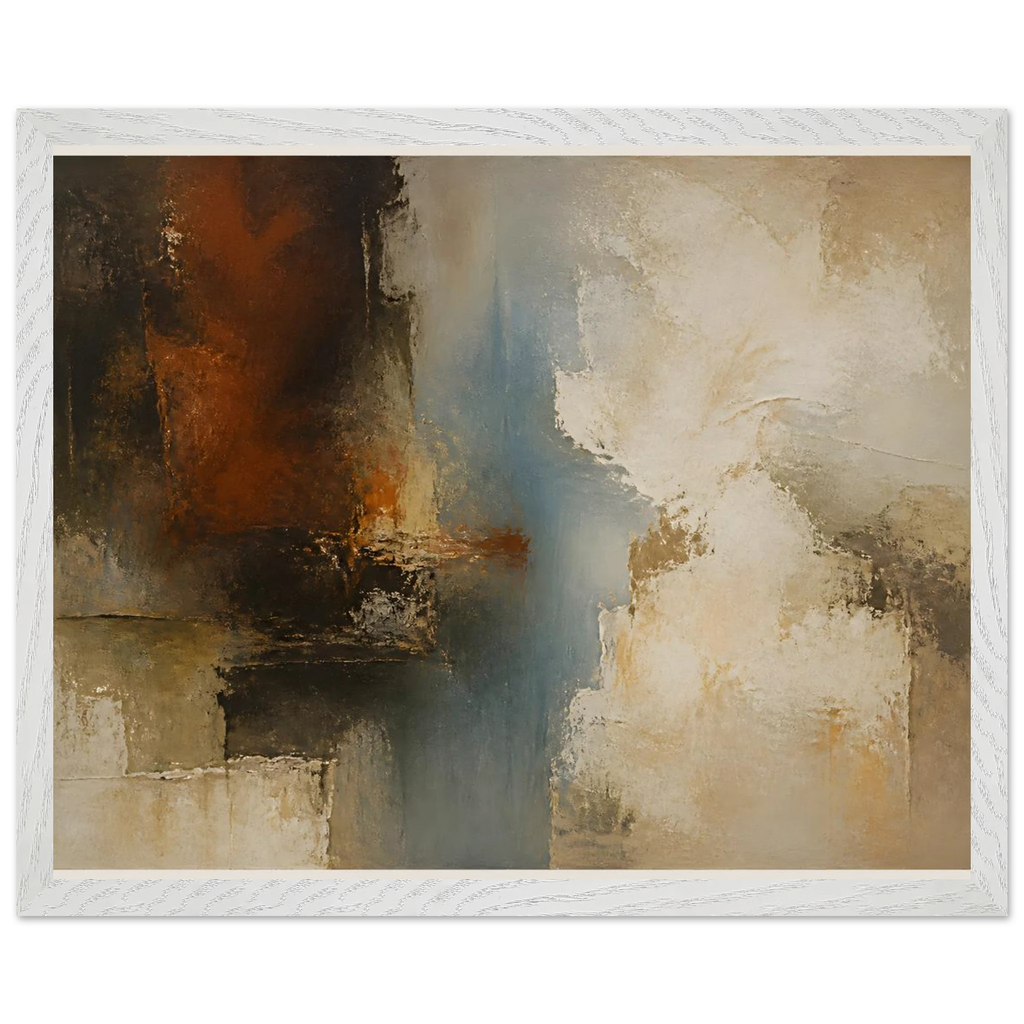 Golden Night: moon and night. Framed fine art print by The Light Stays.