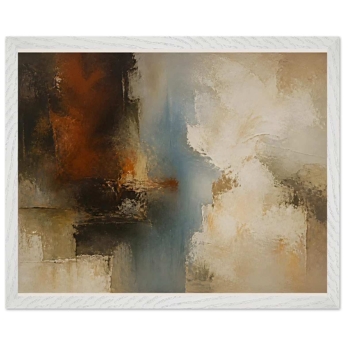 Golden Night: moon and night. Framed fine art print by The Light Stays.