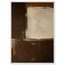 Terracotta Diptych, Panel II of II: two panels, terracotta and cream. Museum-quality framed fine art print.