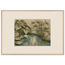 Papyrus Pond: lake, papyrus and serene greens. Museum-quality framed fine art print.