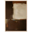 Terracotta Diptych, Panel II of II: two panels, terracotta and cream. Museum-quality framed fine art print.