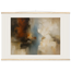 Golden Night: moon and night. Museum-quality fine art poster.