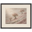 Blossom Terraces: flowers and botanical. Museum-quality framed fine art print.