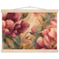 Crimson Peonies: flowers and botanical. Museum-quality fine art poster.