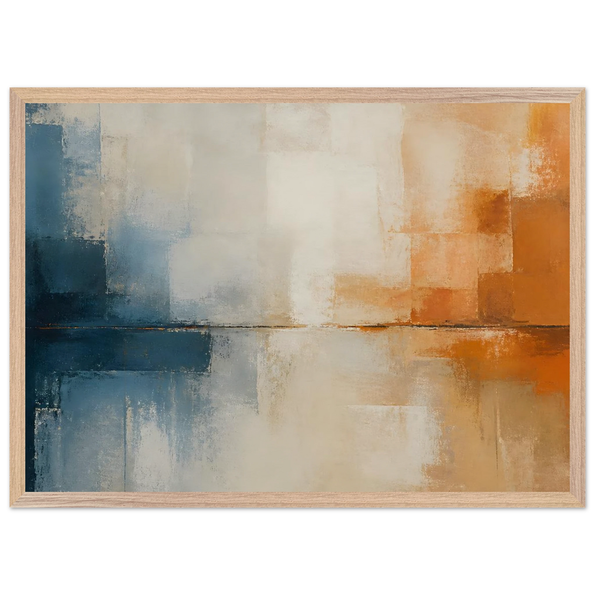 Architectural Rust: abstract, mineral texture and oxidized tones. Framed fine art print by The Light Stays.