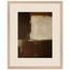 Terracotta Diptych, Panel II of II, two panels, terracotta and cream. Archival framed fine art print shown framed.