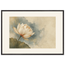 First Lotus Light: flowers and botanical. Framed fine art print by The Light Stays.
