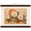 Camellia Eclipse: flowers and botanical. Fine art poster, alternate frame and size.