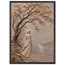 Spring Walk, petra and flora. Archival framed fine art print shown framed.