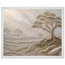 Old Growth: petra and herbarium. Framed fine art print, alternate frame and size.