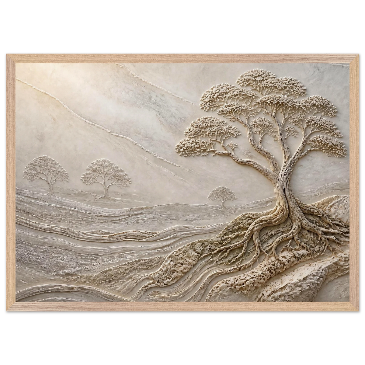 Old Growth: petra and herbarium. Framed fine art print by The Light Stays.
