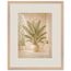 Courtyard Noon: landscape and sun. Framed fine art print, alternate frame and size.