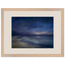 Blue Hour Shore: sea and coastal landscape. Framed fine art print by The Light Stays.