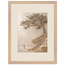 Vigil: petra and siena. Framed fine art print, alternate frame and size.
