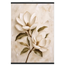 Gilded Magnolia, flowers and botanical. Archival fine art poster shown framed.