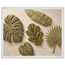 Green Constellation: botanical, green and loose rhythm. Framed fine art print by The Light Stays.
