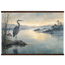 Heron at Dawn: japanese art and japandi. Fine art poster by The Light Stays.