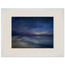 Blue Hour Shore: sea and coastal landscape. Museum-quality framed fine art print.