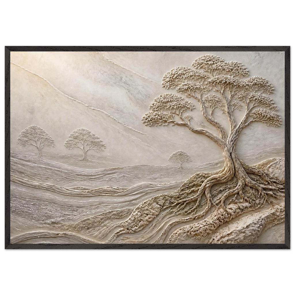Old Growth: petra and herbarium. Framed fine art print by The Light Stays.