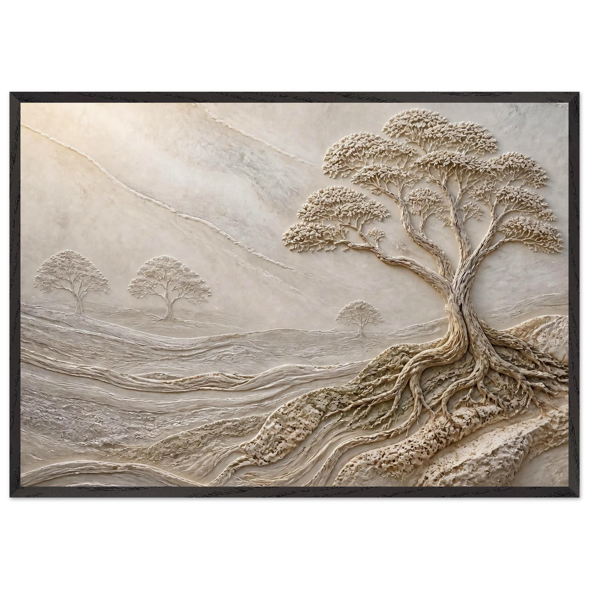 Old Growth: petra and herbarium. Framed fine art print by The Light Stays.