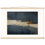 Ivory Crossing: abstract, ivory and serene lines. Museum-quality fine art poster.