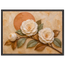 Camellia Eclipse: flowers and botanical. Museum-quality framed fine art print.