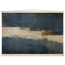 Ivory Crossing: abstract, ivory and serene lines. Fine art poster, alternate frame and size.