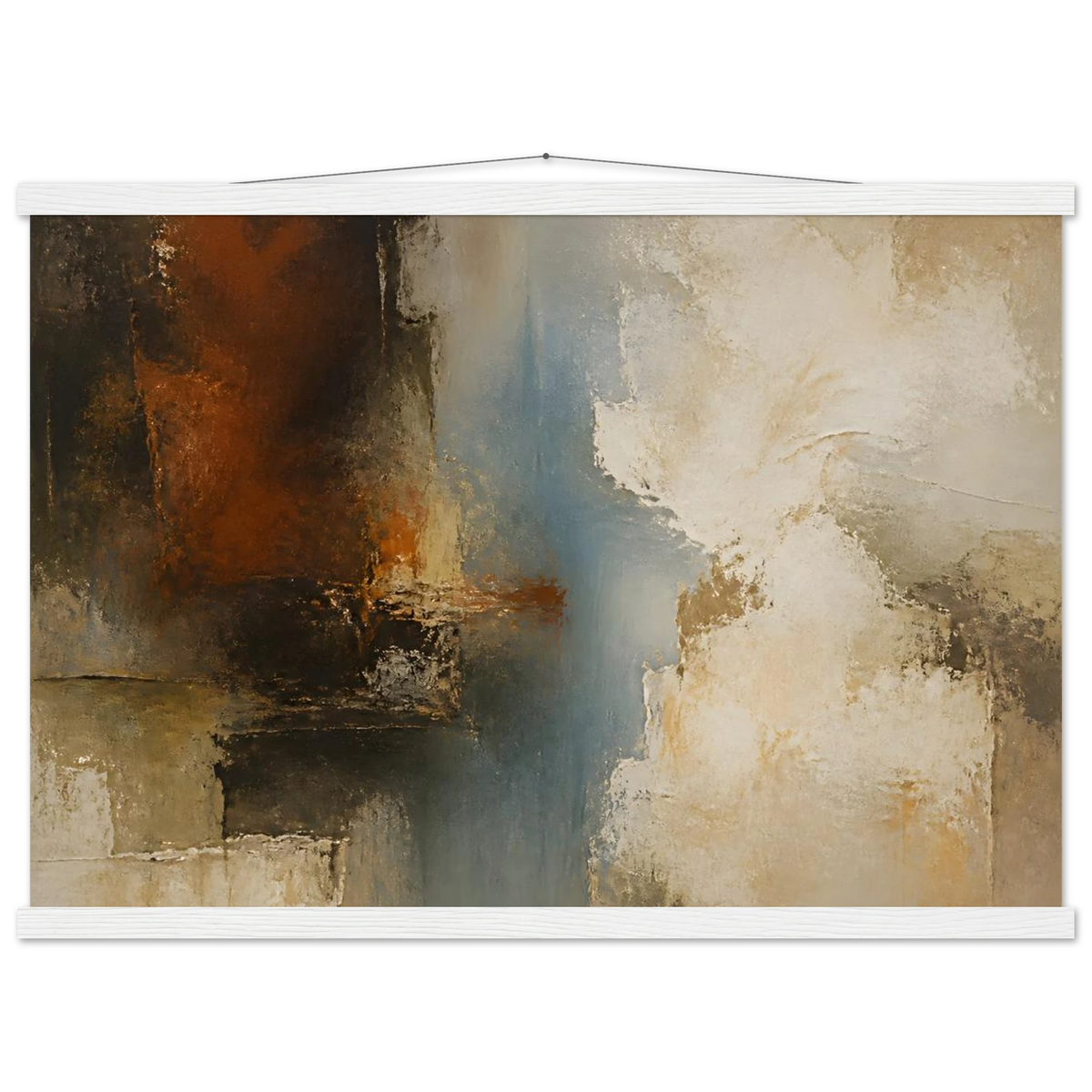 Golden Night: moon and night. Fine art poster by The Light Stays.
