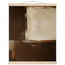 Terracotta Diptych, Panel II of II: two panels, terracotta and cream. Museum-quality fine art poster.