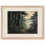Cypress Passage: japanese art and japandi. Framed fine art print, alternate frame and size.