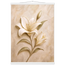 Alabaster Lily: flowers and botanical. Fine art poster by The Light Stays.