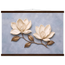 Bronze Magnolia: flowers and botanical. Fine art poster, alternate frame and size.