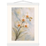 Porcelain Orchid: flowers and botanical. Museum-quality fine art poster.
