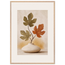 Fig Season: mediterranean and earth tones. Framed fine art print, alternate frame and size.