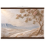 Cliffside Bloom: petra and flora. Fine art poster by The Light Stays.