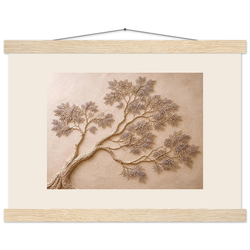 Lilac Reach: flowers and botanical. Fine art poster.