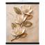 Magnolia Ascent, flowers and botanical. Archival fine art poster shown framed.