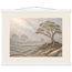 Old Growth: petra and herbarium. Fine art poster, alternate frame and size.
