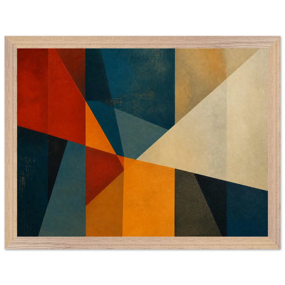 Storm: abstract, movement and mineral texture. Framed fine art print by The Light Stays.