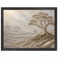 Old Growth: petra and herbarium. Framed fine art print, alternate frame and size.