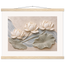 Lotus Current: flowers and botanical. Museum-quality fine art poster.