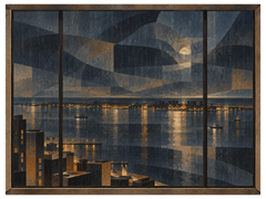 A Harbor After Dark