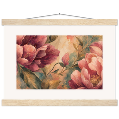 Crimson Peonies