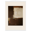 Terracotta Diptych, Panel II of II, two panels, terracotta and cream. Archival fine art poster shown framed.
