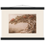 Under the Blossoms: petra and flora. Fine art poster, alternate frame and size.