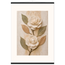 Carved Camellia: flowers and botanical. Museum-quality fine art poster.