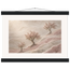 Blossom Terraces: flowers and botanical. Fine art poster, alternate frame and size.