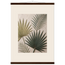 Carved Fronds: impasto, leaves and sand tones. Museum-quality fine art poster.